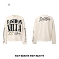 Gothic-style Streetwear Mens Long-sleeve Hooded Sweatshirt